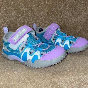 NEW Purple & Turquoise Ibiza Water Sandals TSUKIHOSHI sz 10